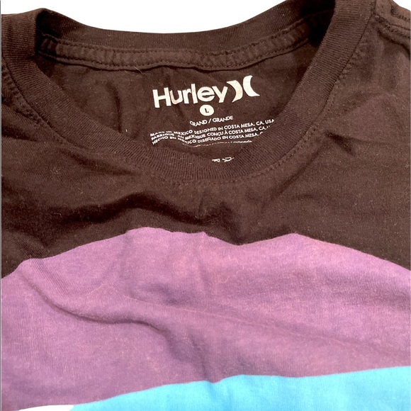 Hurley Circle Logo T Shirt - Picture 2 of 2